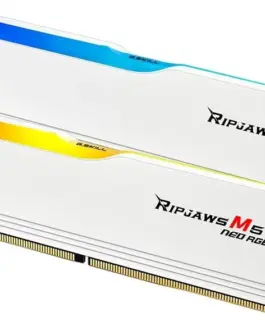 Alternative view of Памет за компютър G.SKILL Ripjaws M5 Neo RGB White 32GB(2x16GB) DDR5-6000