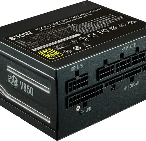 Alternative view of Cooler Master захранващ блок V850 SFX Gold 850W Modular