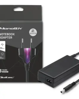 Qoltec Power адаптер for Dell 65W | 19.5V | 3.34A | 4.5 * 3.0 + pin
