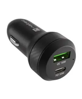 Natec зарядно за кола 1x USB 1x USB-C QC 3.0
