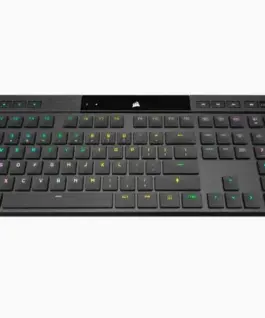 Corsair Keyboard K100 RGB Air Wireless Ultra Thin Cherry MX