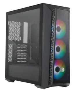 Cooler Master кутия за компютър MasterBox 520 Mesh with window ARGB