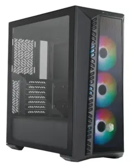 Cooler Master кутия за компютър MasterBox 520 Mesh with window ARGB