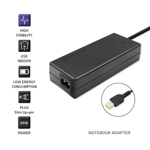 Qoltec Power адаптер for IBM Lenovo 65W | 20V 3.25A | slim tip