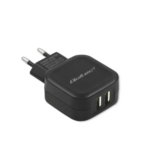 Qoltec зарядно 17W | 5V | 3.4A | 2xUSB