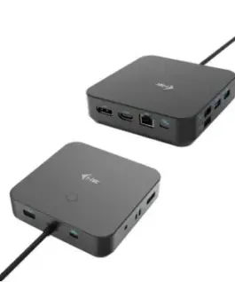 i-tec Docking station USB-C HDMI Dual DP Docking Station Power Delivery 100 W