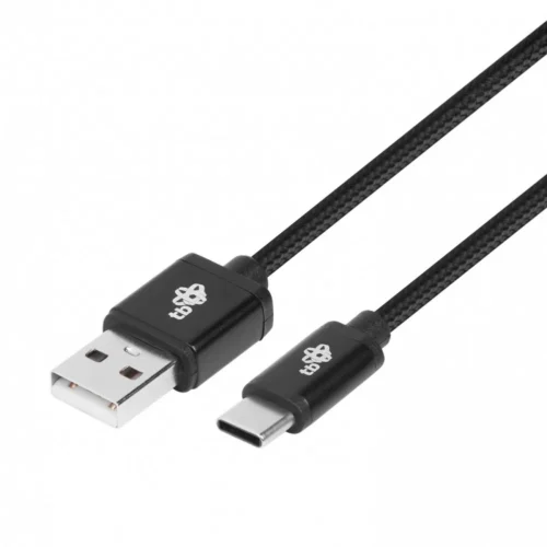 TB USB - USB C 3 m. кабел tape черен