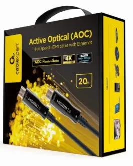 Alternative view of Gembird кабел AOC High Speed HDMI with ethernet premium 20 m