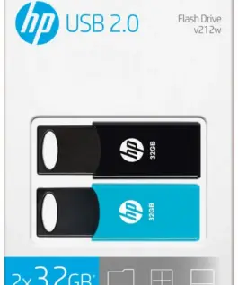 HP Inc. Pendrive 32GB USB 2.0 TWINPACK HPFD212-32-TWIN