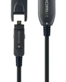 Gembird кабел AOC High Speed HDMI with ethernet 30 m with адаптер D/A