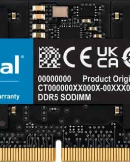 Crucial памет DDR5 SODIMM 16GB/5600 CL46 (16Gbit)