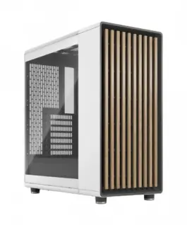 Fractal Design Case North Chalk бял TG Clear Tint