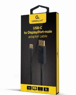 Alternative view of Gembird кабел USB-C for DisplayPort 4K 60Hz 2m
