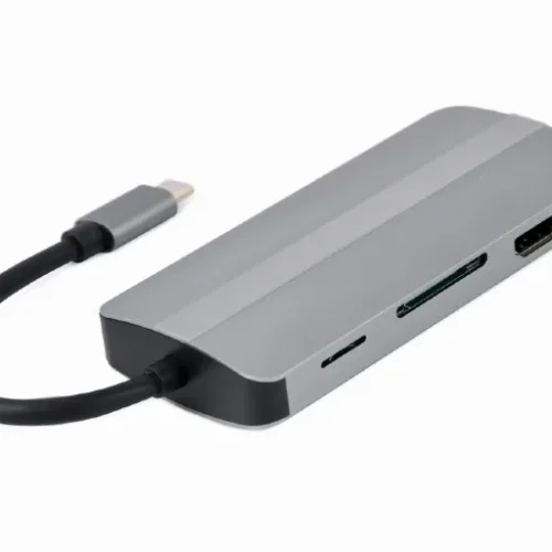 Gembird адаптер USB-C 8in1