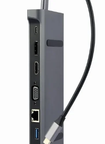 Gembird адаптер USB-C 9in1