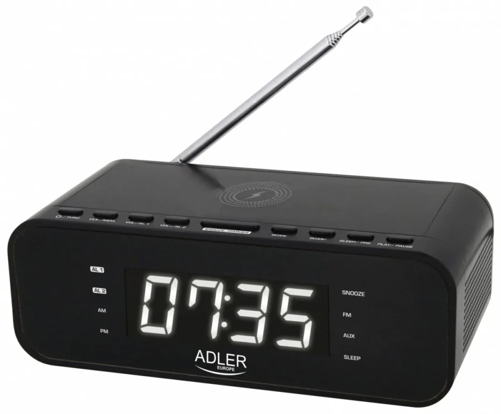 Adler Clockradio AD 1192B черен