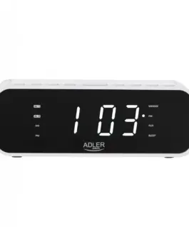 Adler Clockradio AD 1192W бял