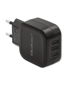Qoltec зарядно 17W | 5V | 3.4A | 3xUSB