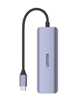 Alternative view of Unitek HUB USB-C 3.1 4x USB-C, 5 Gbps, 15cm