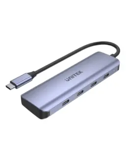 Unitek HUB USB-C 3.1 4x USB-C; 5 Gbps; 15cm