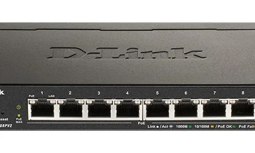 D-Link Switch Smart DGS-1100-08PV2 8xGE PoE