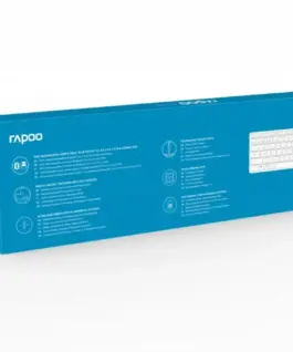 RAPOO Multimode wireless blade клавиатура E9700M 3.0 бял