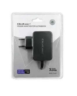 Alternative view of Qoltec Power адаптер for ultrabook Asus 33W, 19V