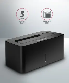 Alternative view of AXAGON AXAGON ADSA-SN USB 3.2 Gen 1 1x SATA 6G HDD
