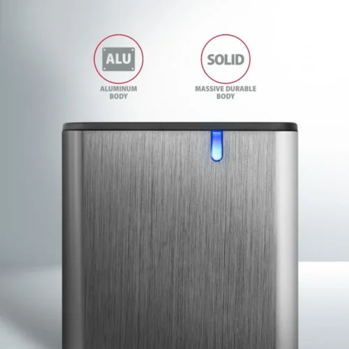 AXAGON ALU box EEM2-SG2 USB-C 3.2 Gen 2 – M.2 NVMe / SATA SSD 30-80mm