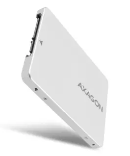 AXAGON ALU body RSS-M2SD SATA - M.2 SSD SATA up to 80mm SSD silver