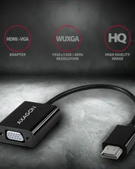 Alternative view of AXAGON адаптер, HDMI -> VGA FullHD RVH-VGN