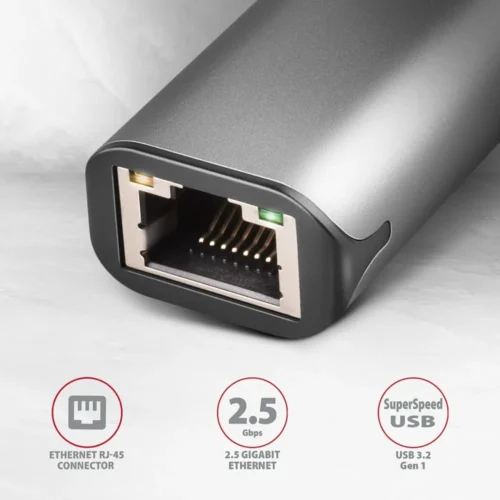 Alternative view of AXAGON AXAGON ADE-25RC USB-C 3 .2 Gen 1 адаптер