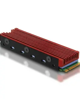 AXAGON CLR-M2 passive - M.2 SSD 80mm SSD ALU body silicone thermal pads