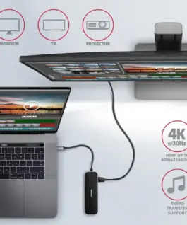 AXAGON HMC-6GL 3x USB-A