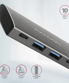 AXAGON Hub HMC-4G2 2x USB-A + 2x USB-C
