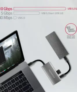 AXAGON Hub HMC-4G2 2x USB-A + 2x USB-C