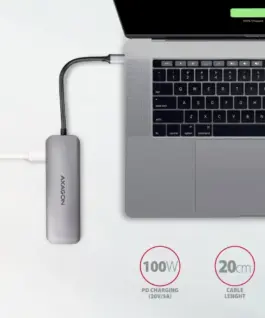 AXAGON Hub HMC-5 2x USB-A