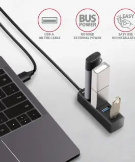 AXAGON MINI hub HUE-M1AL 4x USB 3.2 Gen 1