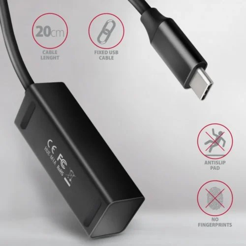AXAGON MINI hub HUE-M1C 4x USB3.2 Gen 1