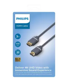 Alternative view of Philips HDMI 2.0 кабел 4K 60Hz Ultra HD 3m