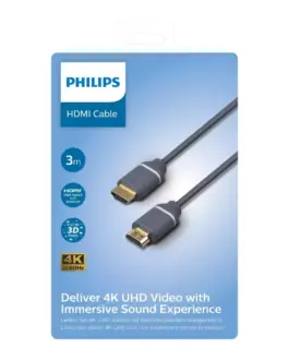 Alternative view of Philips HDMI 2.0 кабел 4K 60Hz Ultra HD 3m