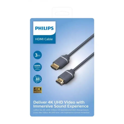 Alternative view of Philips HDMI 2.0 кабел 4K 60Hz Ultra HD 3m