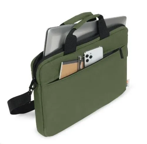 DICOTA Лаптоп bag 14-15.6 inches BASE XX Slim Case olive зелен
