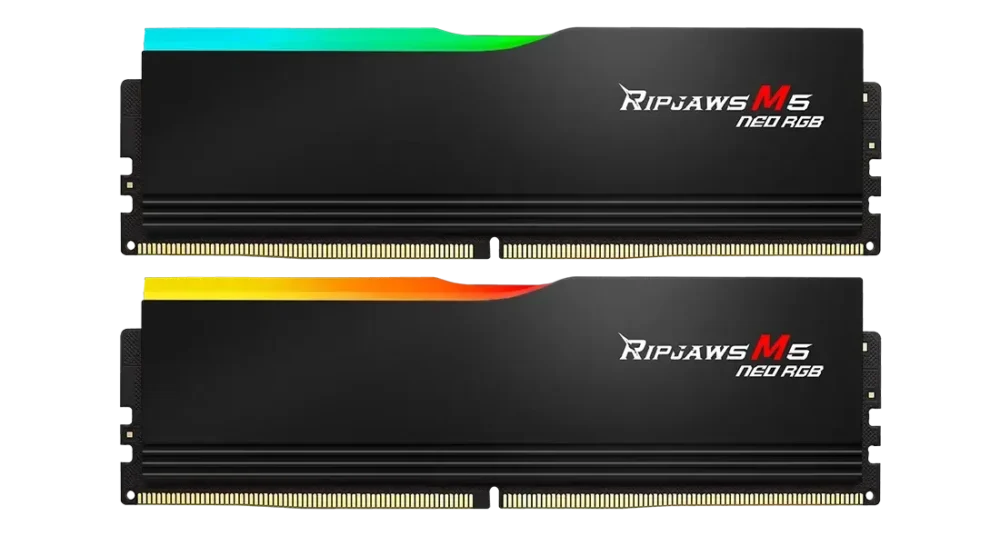 Памет за компютър G.SKILL Ripjaws M5 Neo RGB Black 32GB(2x16GB) DDR5-6000 - AMD EXPO