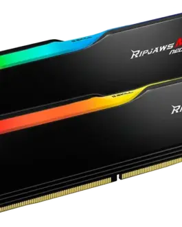 Alternative view of Памет за компютър G.SKILL Ripjaws M5 Neo RGB Black 32GB(2x16GB) DDR5-6000 - AMD EXPO