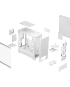 Alternative view of Fractal Design кутия Pop XL Air RGB бял TG Clear Tint