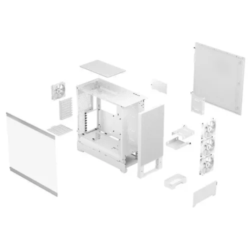 Alternative view of Fractal Design кутия Pop XL Air RGB бял TG Clear Tint