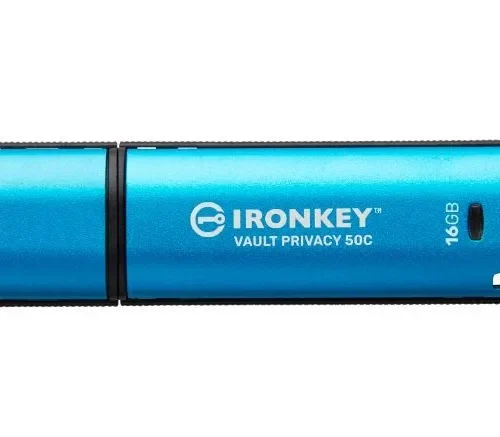 Kingston Pendrive 16GB IronKey Vault Privacy 50C AES-256 FIPS-197
