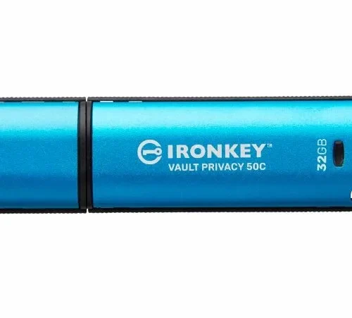 Kingston Pendrive 32GB IronKey Vault Privacy 50C AES-256 FIPS-197