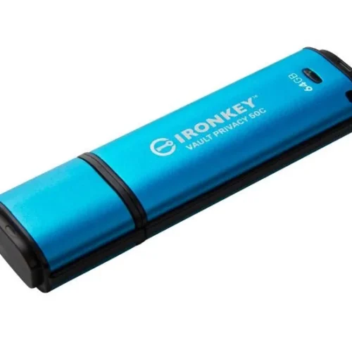 Kingston Pendrive 64GB IronKey Vault Privacy 50C AES-256 FIPS-197